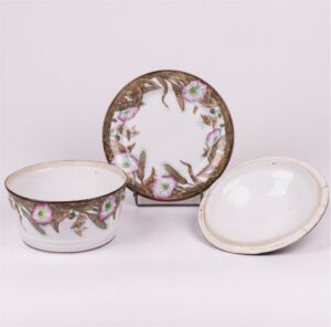 Great Russian floral porcelain bowl — image 2