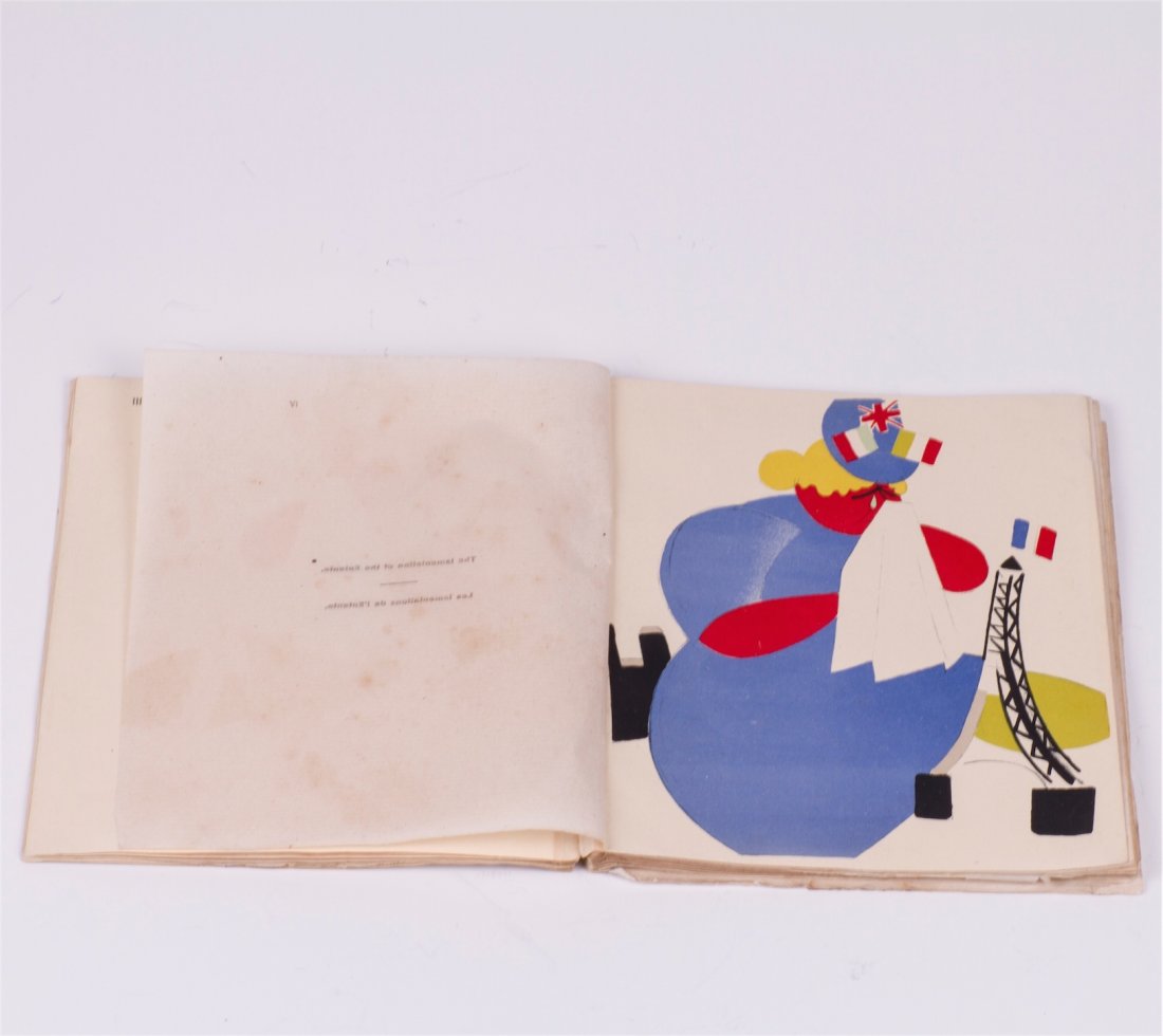 Book "Russian Placards" with 22 colour prints by V. — image 2