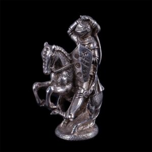 Silver figure "Knight on the horse" — image 2