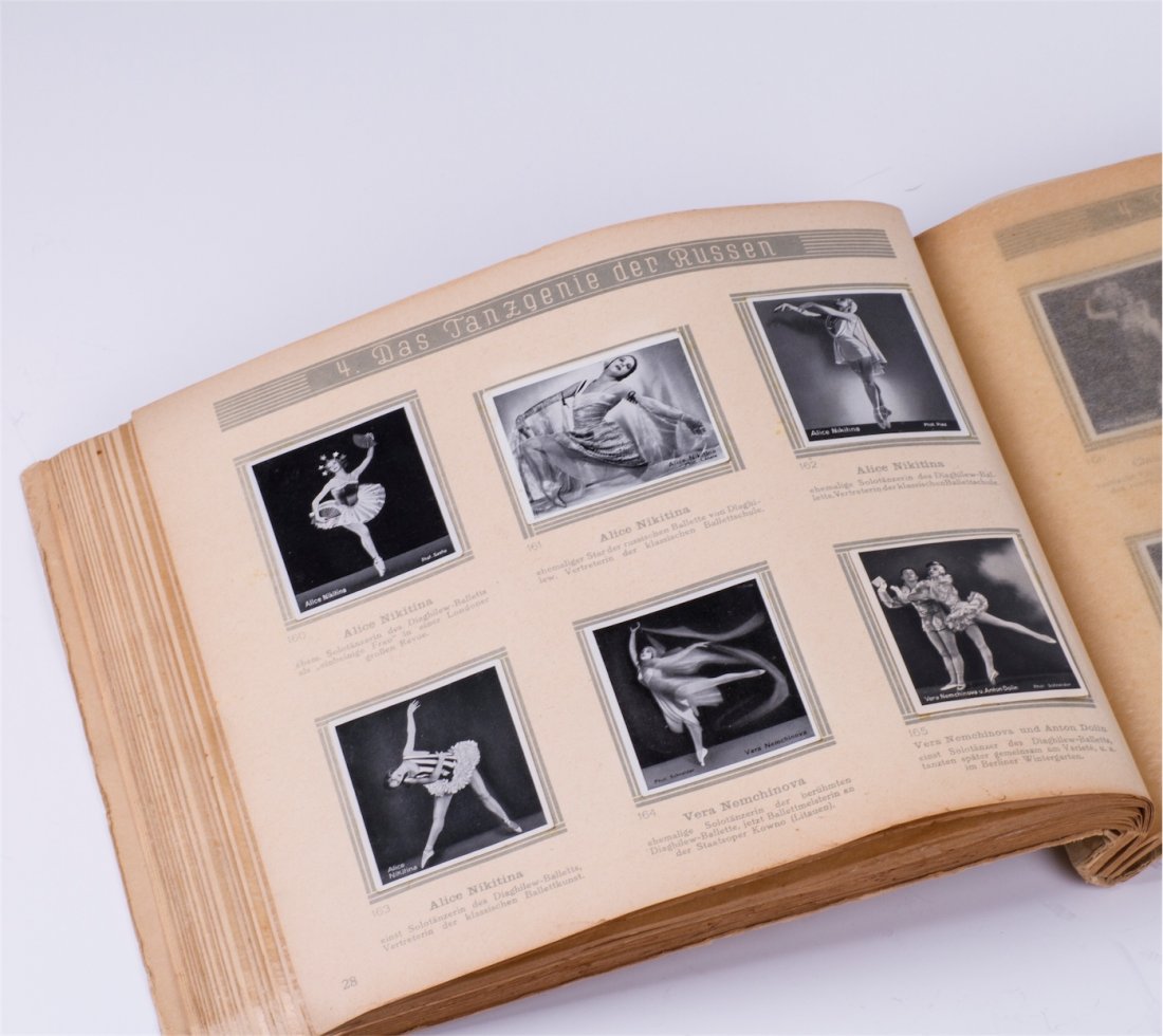Ballet photo album with leading Dyagilev seasons — image 3