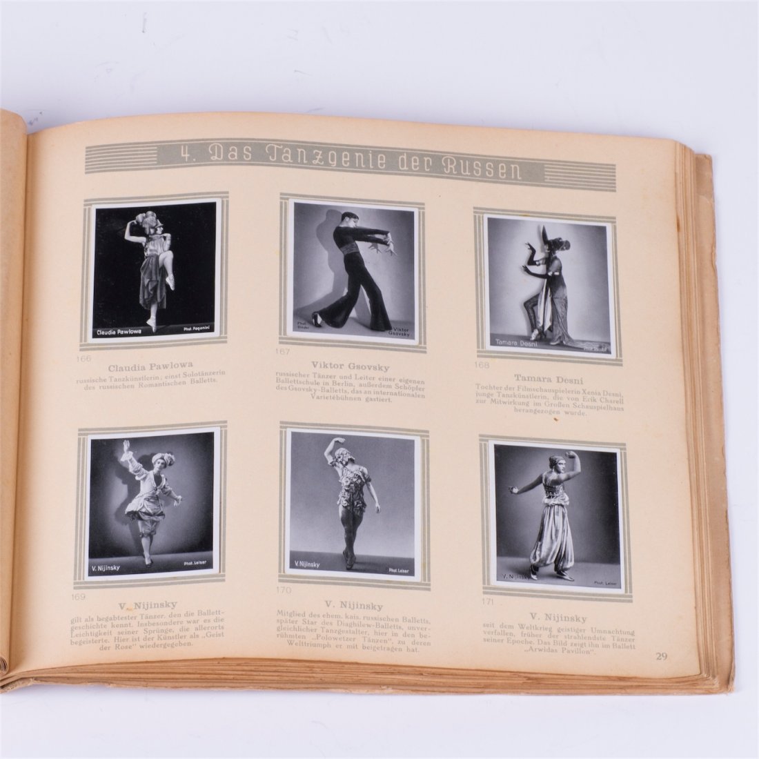 Ballet photo album with leading Dyagilev seasons — image 4