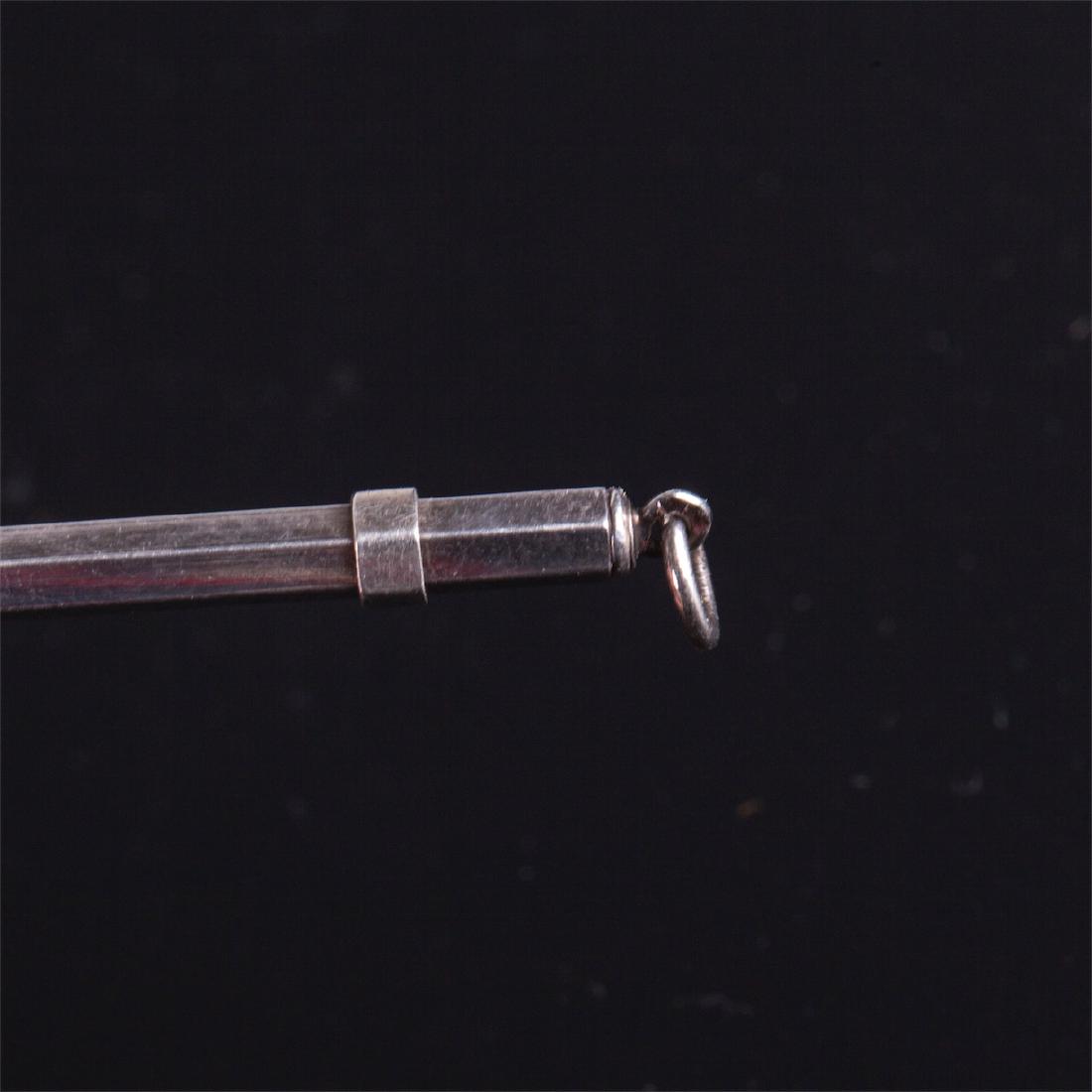 Cartier 12 piece set of silver swizzle sticks. 1930 y. — image 4