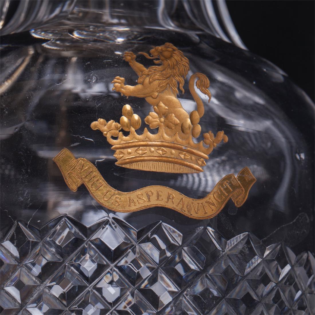 French pair of massive silver mounted claret jugs — image 5