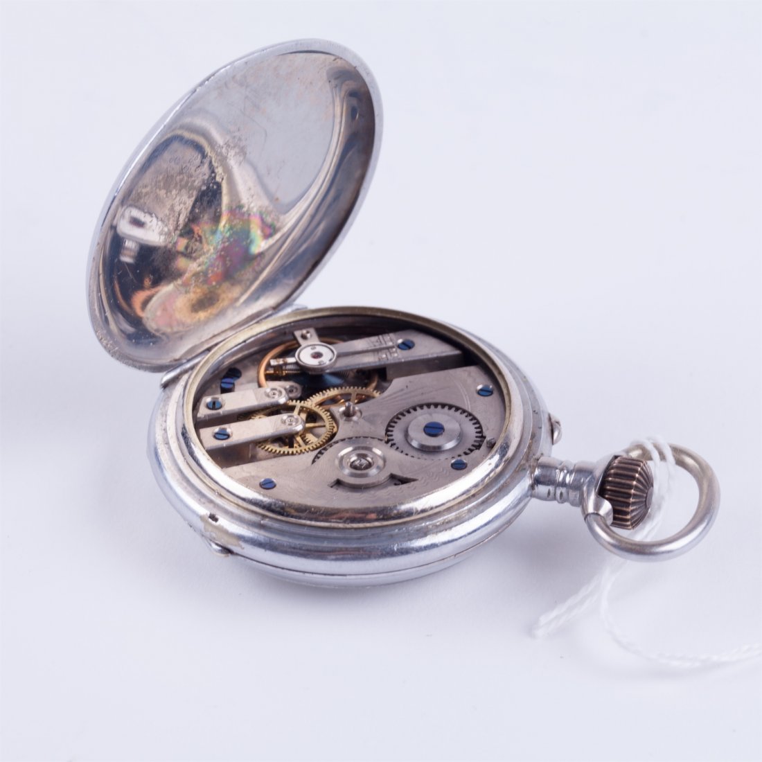 Triple calender with moonphase pocket watch. — image 3