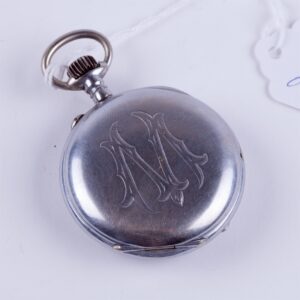 Triple calender with moonphase pocket watch. — image 5