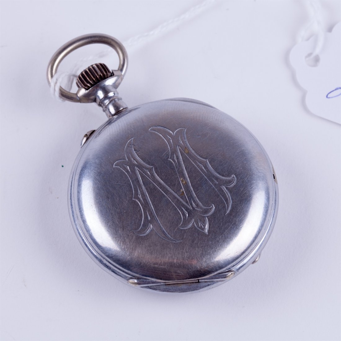 Triple calender with moonphase pocket watch. — image 5