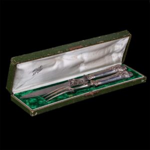 Antique French serving set for meat — image 1
