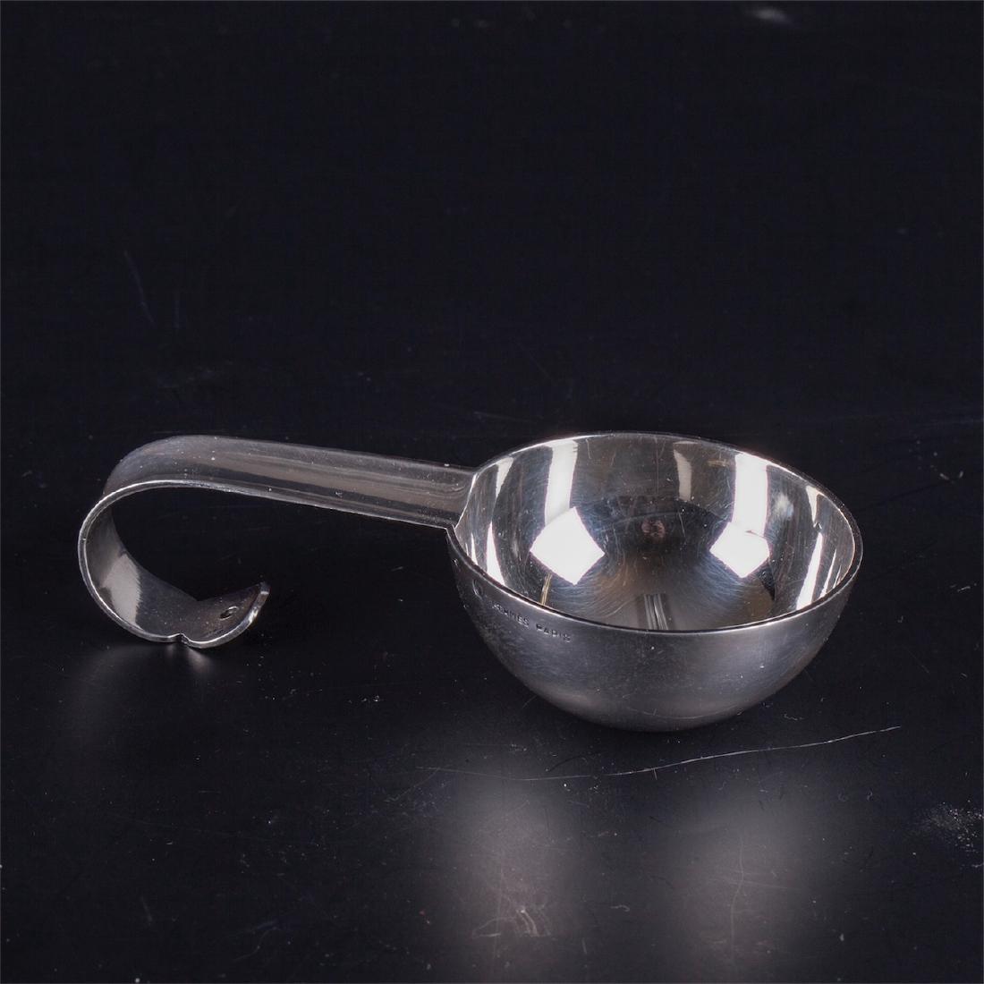 Hermes antique French silver small kovsh for wine — image 2