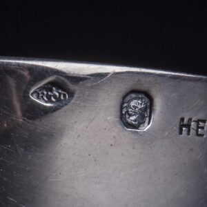 Hermes antique French silver small kovsh for wine — image 6