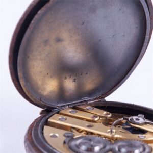 Triple calender with moonphase pocket watch. — image 4