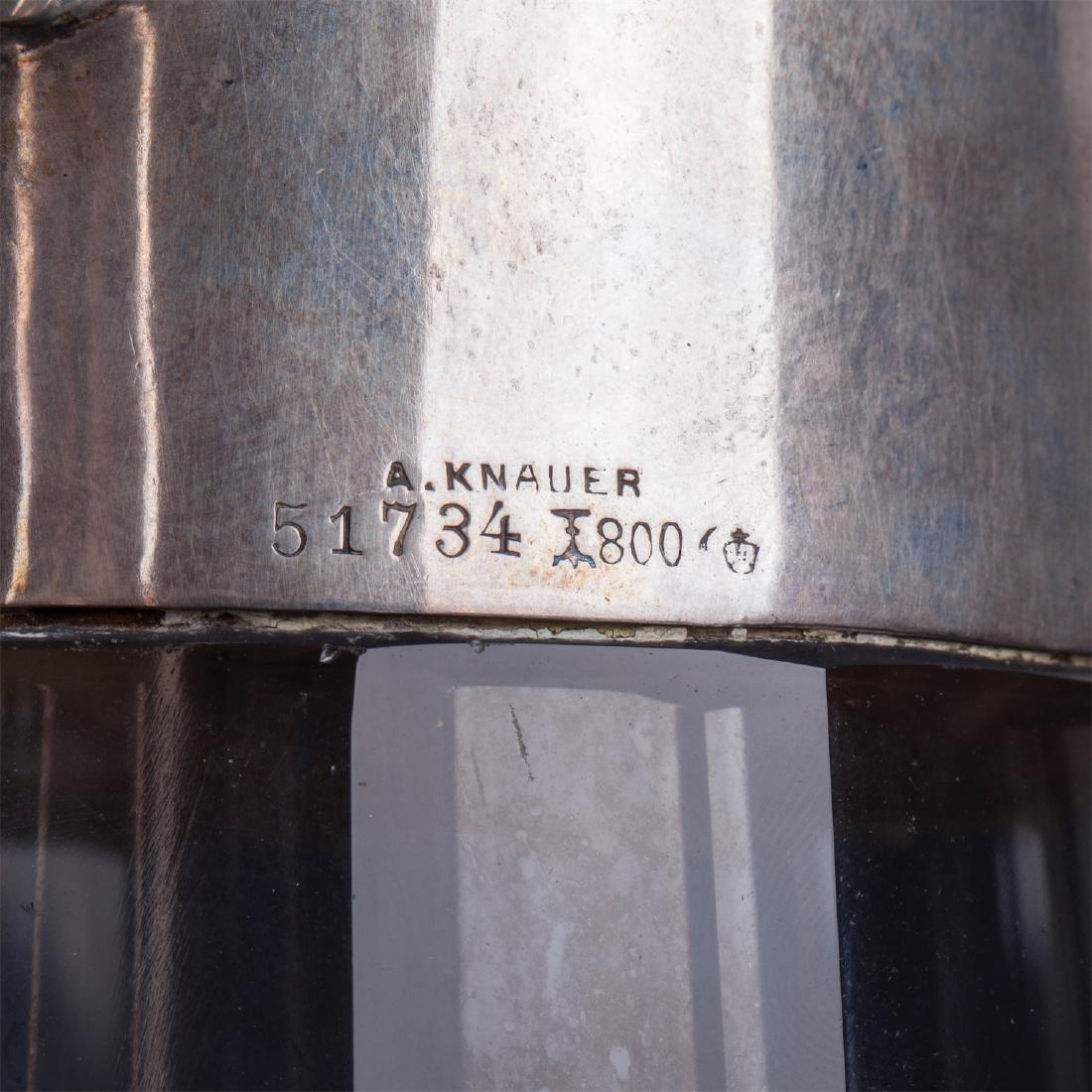 Massive German claret jug with coat of arms — image 7