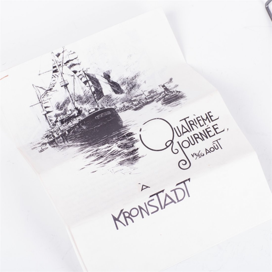 Rare menu visit of French president F. Faure to — image 6
