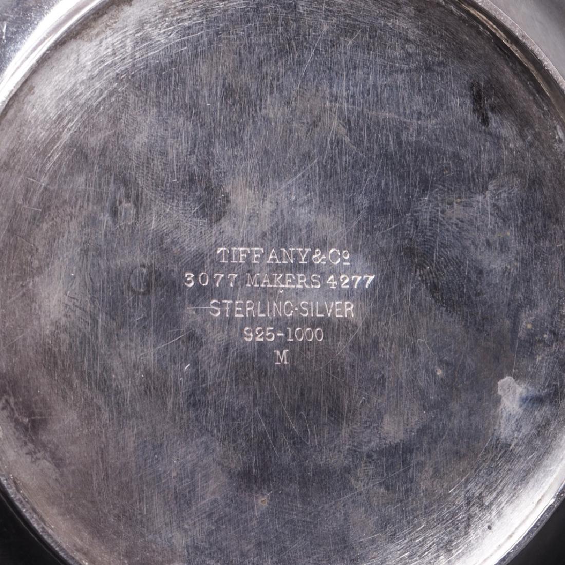 A Tiffany & Co silver water pitcher with wave motif — image 5