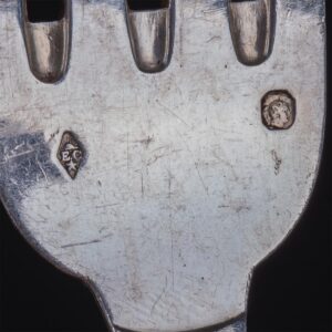 Antique silver serving set of 135 pieces — image 8