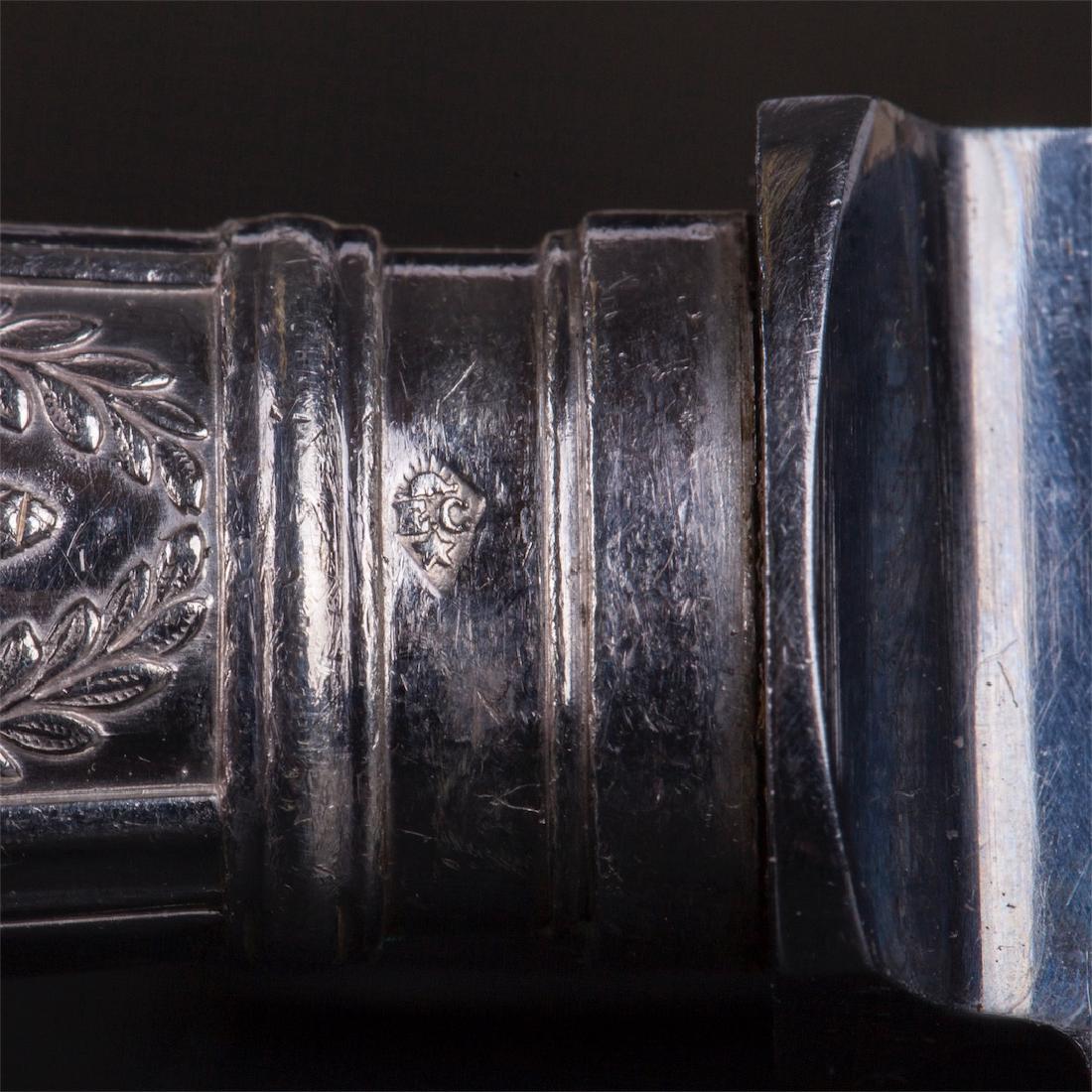 Antique silver serving set of 135 pieces — image 9