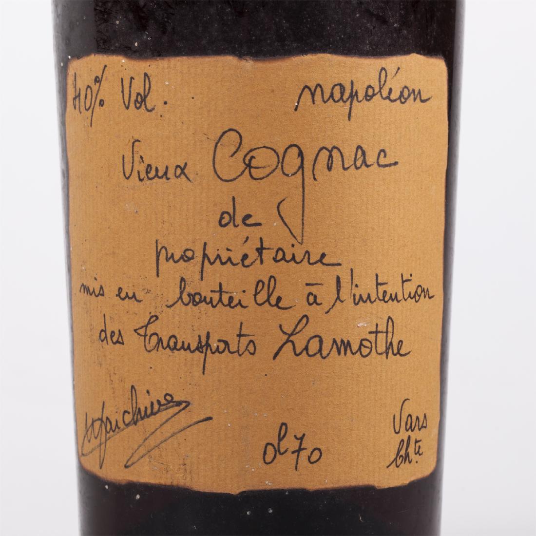 Napoleon cognac with a hand written label — image 2