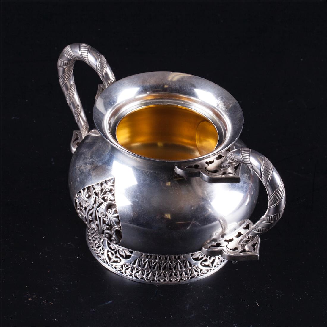 Boucheron vintage silver sugar bowl — image 2