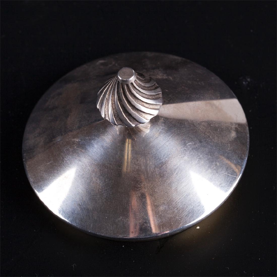 Boucheron vintage silver sugar bowl — image 3