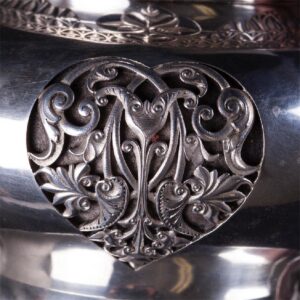 Boucheron vintage silver sugar bowl — image 5