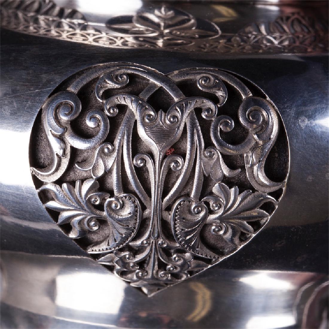 Boucheron vintage silver sugar bowl — image 5