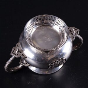 Boucheron vintage silver sugar bowl — image 6