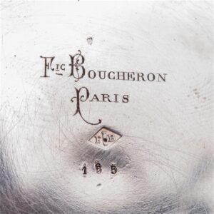 Boucheron vintage silver sugar bowl — image 7