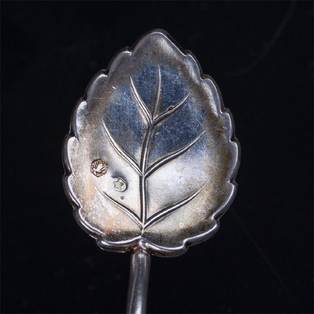 Antique Spain set of 12 spoons — image 2