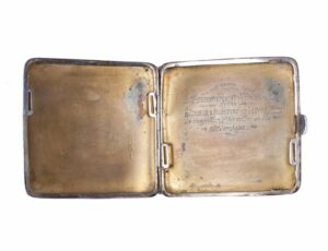 Sterling silver and enamel cigarette case — image 2
