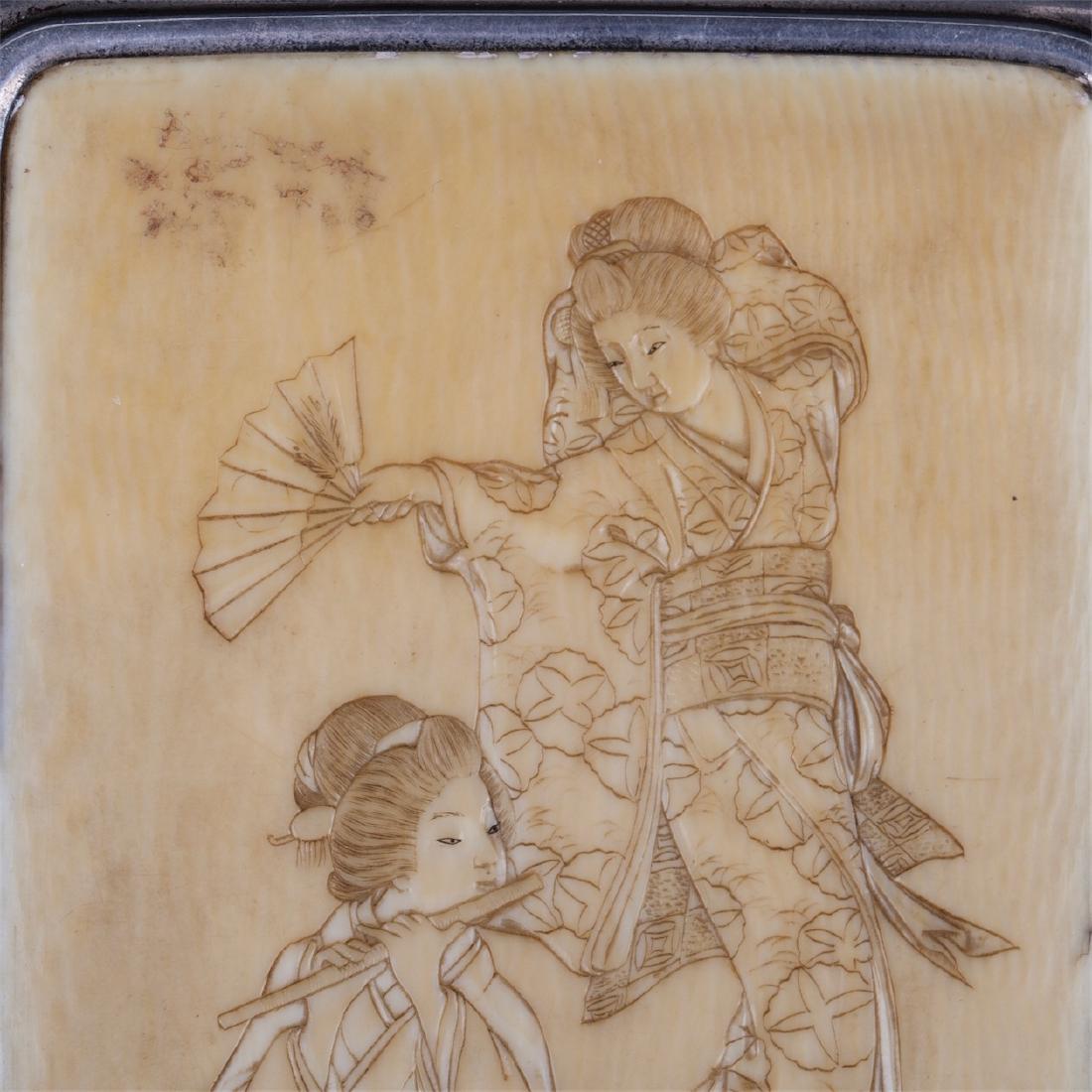 Antique Finland silver cigarette case. — image 2