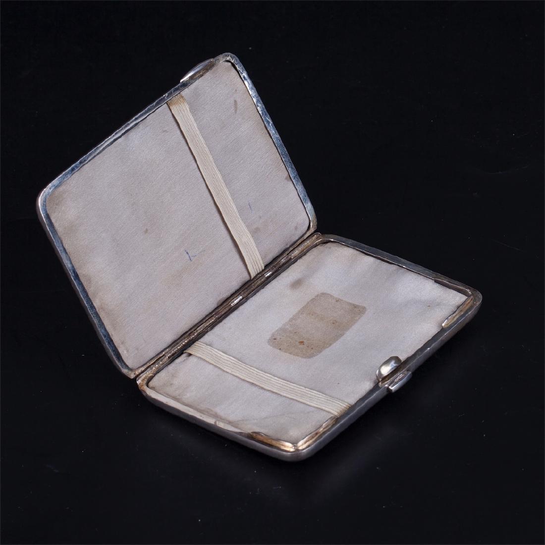 Antique Finland silver cigarette case. — image 6