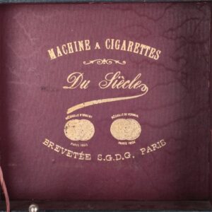 Antique French cigarette rolling machine — image 2