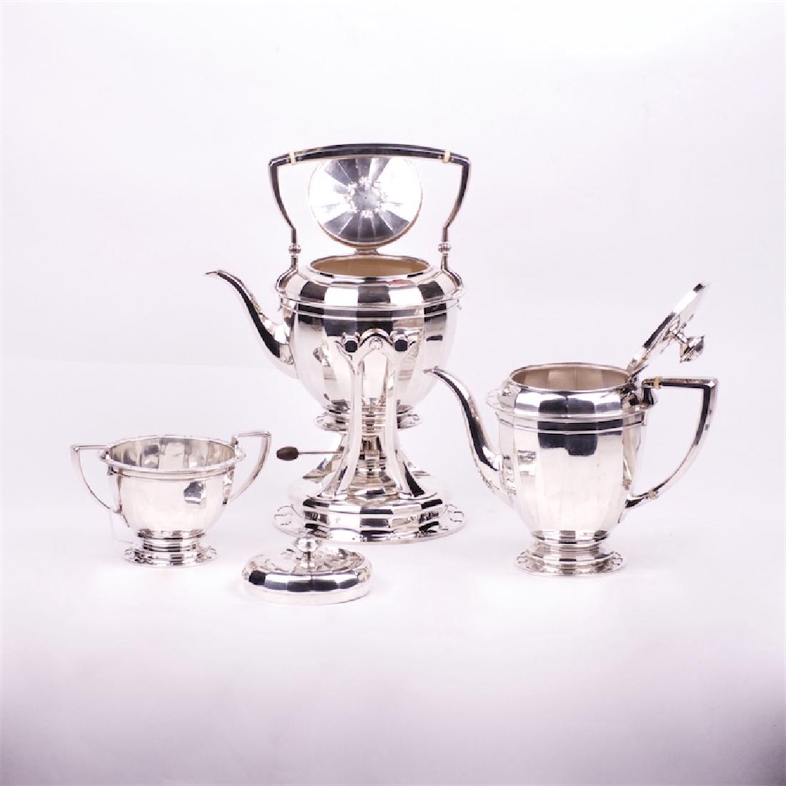 Tiffany & Co silver tea set of 3 pieces — image 2