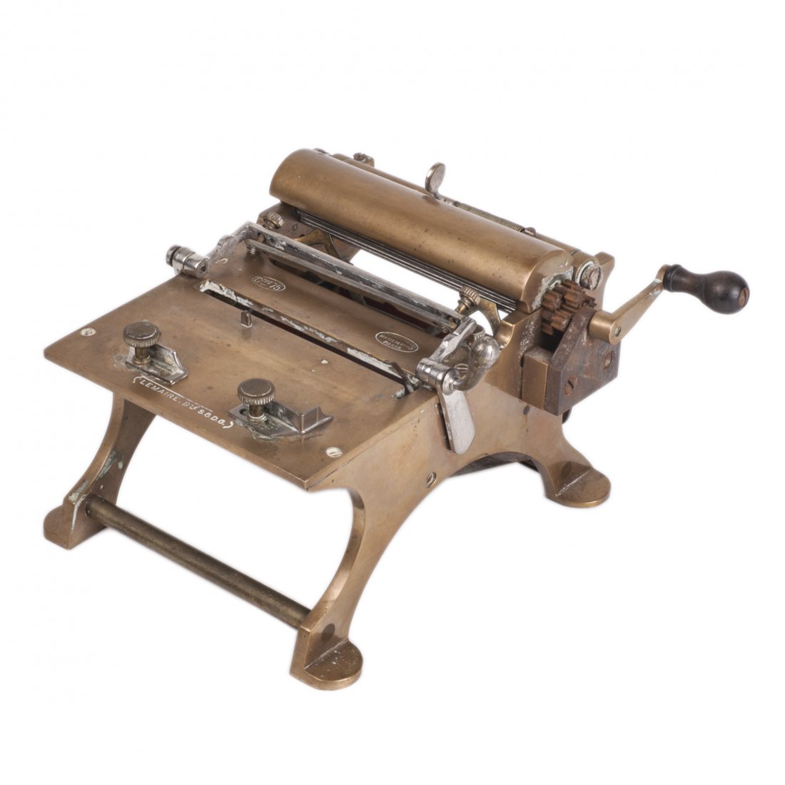 Antique French cigarette rolling machine — image 1