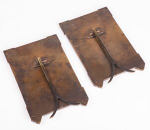 A pair of antique French bronze photo frames — image 4