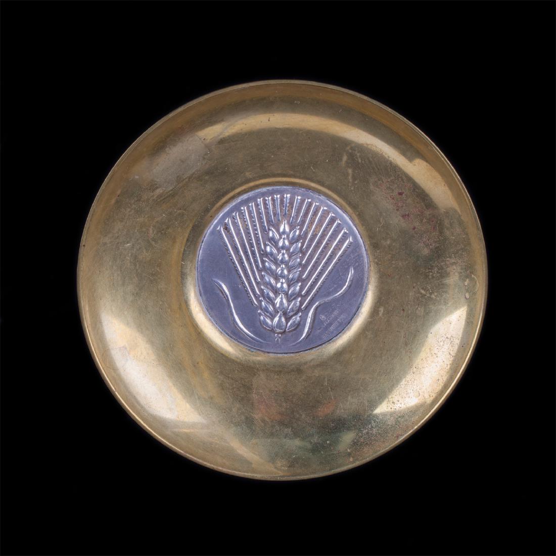 Antique Lalaounis silver decorative plate — image 1