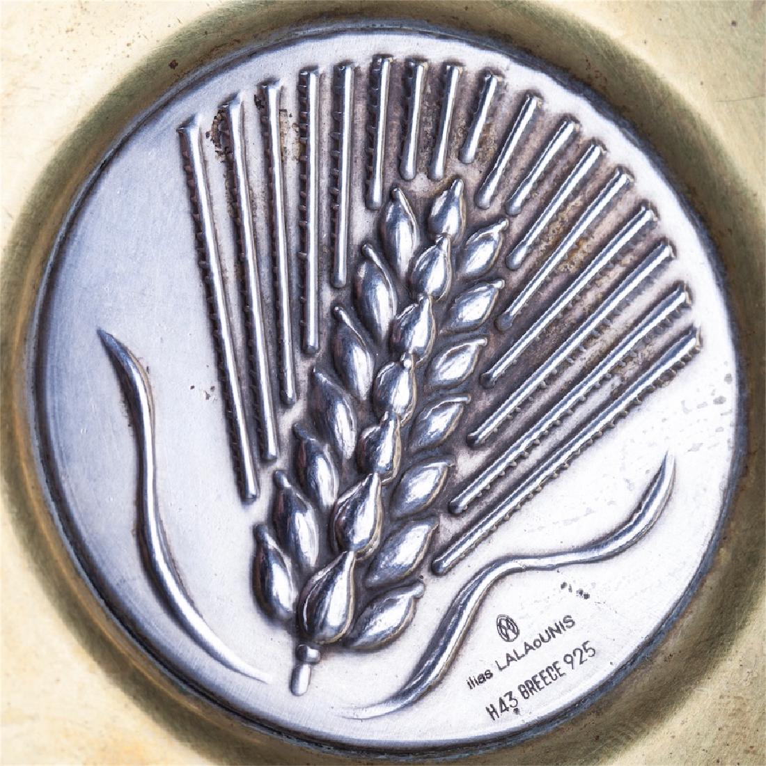 Antique Lalaounis silver decorative plate — image 4