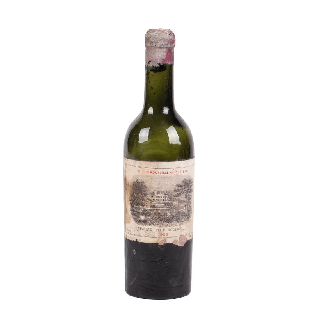 Chateau Lafite Rothschild 1922 small bottle — image 1