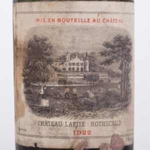 Chateau Lafite Rothschild 1922 small bottle — image 2