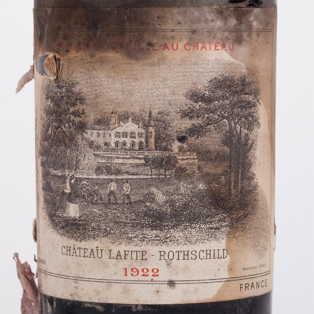 Chateau Lafite Rothschild 1922 small bottle — image 2