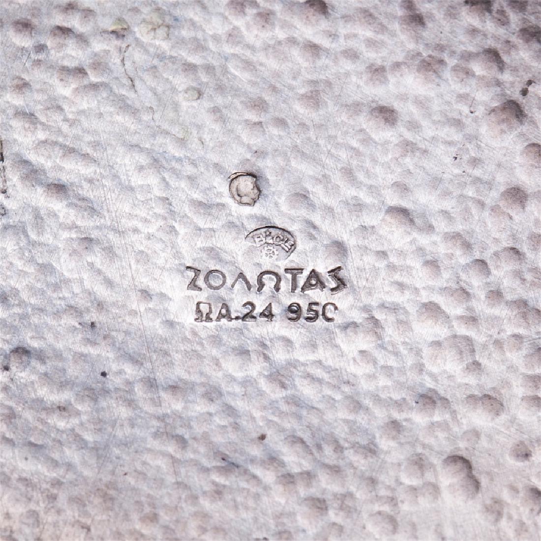 Vintage Zolotas Greek silver vase — image 4