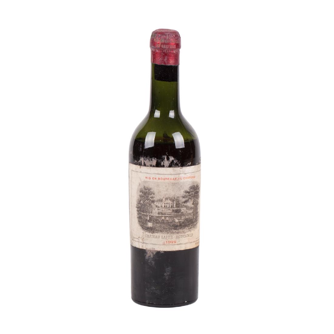 Chateau Lafite Rothschild 1922 small bottle — image 1