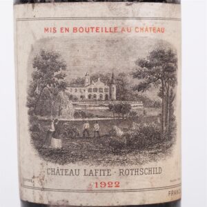 Chateau Lafite Rothschild 1922 small bottle — image 2