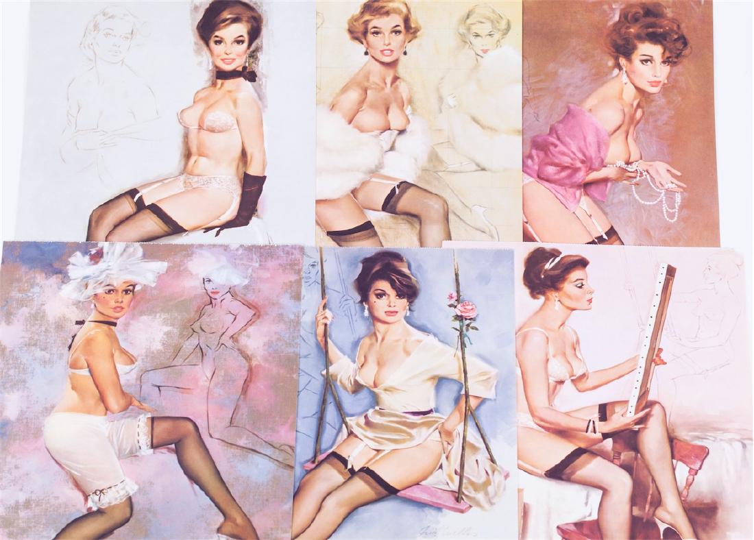 Vintage erotic calendar for Year 1966. Fritz WILLIS — image 2