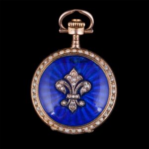 14K gold "Madelon" women pocket watch — image 1