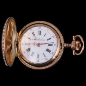 14K gold "Madelon" women pocket watch — image 3