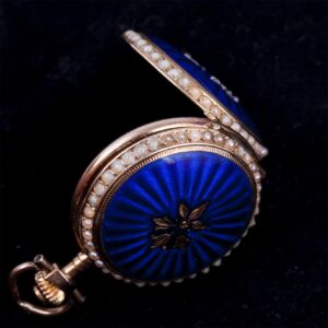 14K gold "Madelon" women pocket watch — image 5