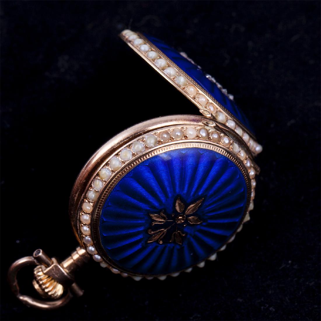 14K gold "Madelon" women pocket watch — image 5