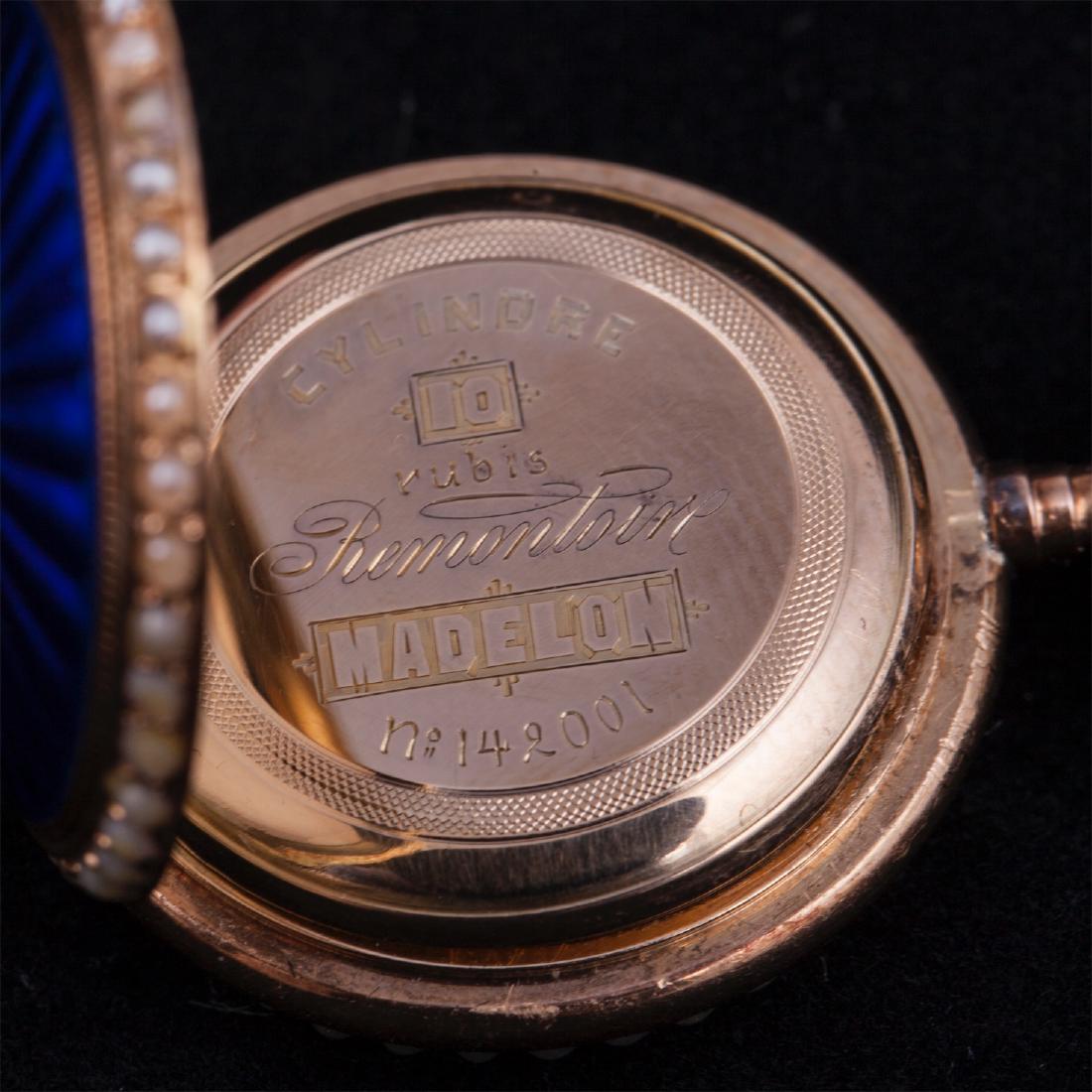 14K gold "Madelon" women pocket watch — image 6