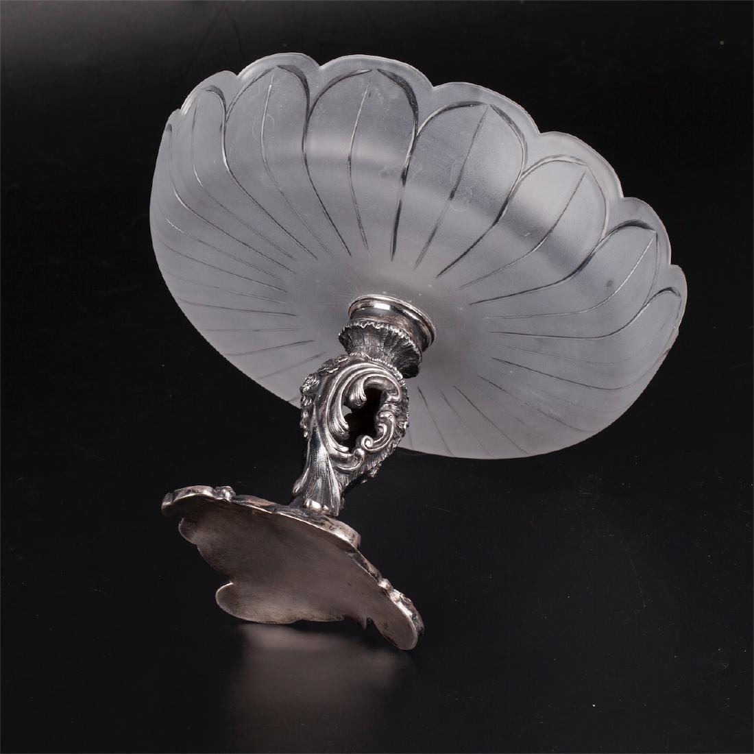 Imperial Russian candy bowl on leg. Kurlykov — image 3