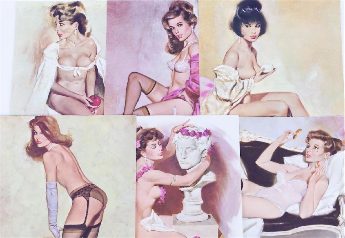 Vintage erotic calendar for Year 1968. Fritz WILLIS — image 2